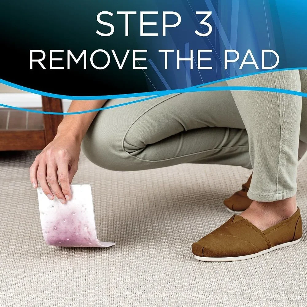 Bissell Stomp 'N Go Pet Stain Lifting Pads +Oxy 1 pad per pack (5 pack lot)